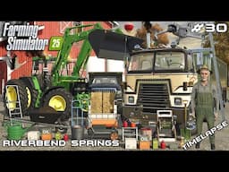 SELLING SILAGE TO BGA W/TRUCK & TRAILER | Animals on RIVERBEND | Farming Simulator 25 | Episode 30