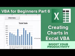 VBA for Beginners: Part 6 – Creating Charts in Excel VBA