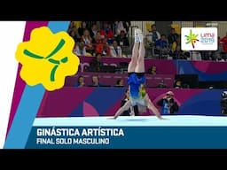 Arthur Zanetti e Nory disputaram medalhas no solo da Ginástica Artística • Pan 2019 • 30/07/2019