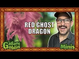 Red Ghost Dragon Review - Icons of the Realms - D&D Painted Mini - WizKids Games