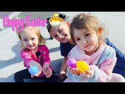 Egg hunt with colors and counting!