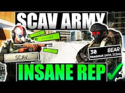 FARM PMC AI WITH SCAV ARMY! Escape From Tarkov PVE