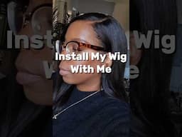 REAL Clear HD Lace Wig Install with Most Natural Hairline NO BABY HAIR Needed! XRSBEAUTY #ytshorts