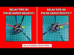 Kenapa Tegangan Pin 85 dan 86 RELAY Tidak Boleh TERBALIK ? ini Alasannya