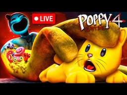 Poppy Playtime Chapter 4 (Full Game) LIVE Replay