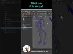 Pole Vector Constraints Explained! Maya Rigging Tips | #mayaforbeginners #rigging