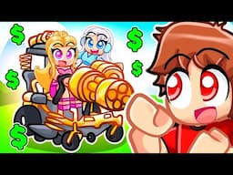 Spending $100,000 To Get Max Level Lawn Mower With MY CRAZY FAN GIRLS…