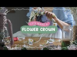 Lets make a FLOWER CROWN | Relaxation Tutorial | Mo Mo O'Brien