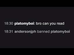 Joseph Anderson reads unban requests