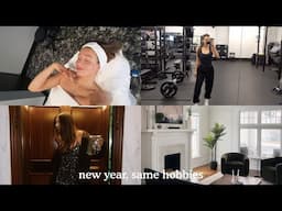 time to get my life together!! | 2025 resolutions, spa day, and a leg workout