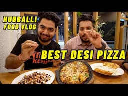 Best Creamy Spicy 🔥 Pizza In Hubli Dharwad | Best Cafe In Hubballi | Kannada Food Vlog | Cafe Koppas