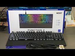 NZXT Function 2: An Impressive Gaming Keyboard With Solid Customization for Windows Users