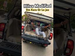 Toyota Hilux Modified🔥Dm Karo📲for 1hr, 1Day, 5Days Le Jao🔥🔥🔥#toyotahilux #hilux #modified