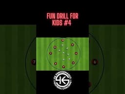 Fun Soccer Drill for Kids #4 #football #soccer #passingdrill