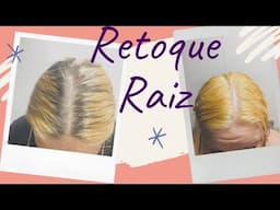 Retoque de raíz - Cómo retocar la raíz - cómo decolorar la raíz del cabello - cómo retocar la raíz