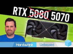 The RTX 5080 is Actually an RTX 5070