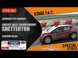 Circuit Rally Championship 24/25 Round 5 - Snetterton - Stage 1 & 2