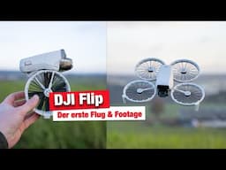 DJI Flip Drohne im Praxistest - Erster Flug & Footage