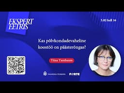 Ekspert eetris: Tiina Tambaum "Kas põlvkondadevaheline koostöö on päästerõngas?"