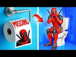 What Happened to Deadpool? Gwen Stacy vs Harley Quinn vs Batman vs Hulk!