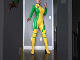 Making a Rogue Cosplay part 3 - Bodysuit #cosplay #xmen #diycrafts #sewing