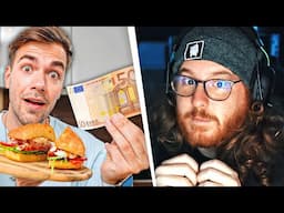 Unge REAGIERT auf MAX isst für 50€ am Tag 😱 | ungeklickt