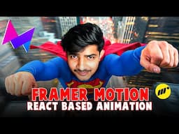 Framer Motion Tutorial – Master React Animations (Beginner to Advanced)