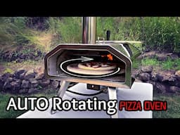 Automatic Rotating Pizza Oven | Qubestove Gas/Pellet Pizza Oven