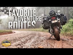 Favorite Motorcycle Adventure Routes... So Far.. Big Bike Friendly