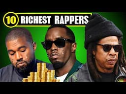 TOP 10 RICHEST RAPPERS IN THE WORLD 🤑 ( 2025 ) 🤑 PART 2