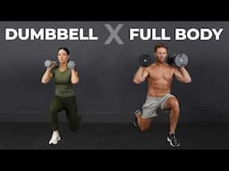 35 Minute COMPLETE Full Body Dumbbell Workout (Muscle Building)