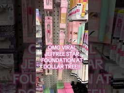 OMG *VIRAL* JEFREE STAR $1.25 FOUNDATION AT DOLLAR TREE!! #dollartree #dollartreefinds