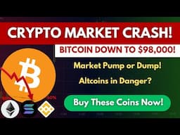 🚨Emergency: Crypto Market Crash | Altcoins Pump or Dump?