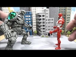 Power Rangers vs Rock Monter 파워레인저 vs 바위괴물