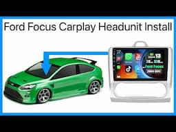 Ford Focus Apple Carplay Headunit Upgrade - Unboxing & Install