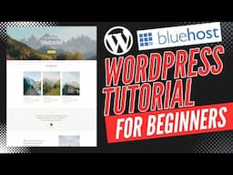 Bluehost WordPress Tutorial For Beginners (2025) 🔥 - Build A WordPress Website!