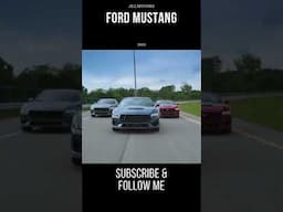 2024 Ford MUSTANG Driving Sound #shorts