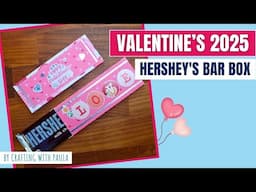 Valentine's 2025 Hershey's bar box