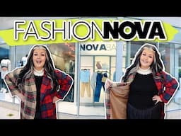 MY NEW FAVORITE JEANS! FASHION NOVA CURVE TRY ON HAUL | JAN 2025