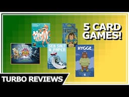 Turbo Reviews - 5 Small Card Games