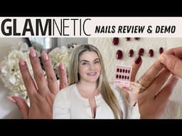 GLAMNETIC Nails Review & Demo! Are these the best press on nails?