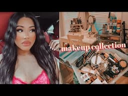 MY MAKEUP COLLECTION! ORGANIZE & DECLUTTER MY MAKEUP WITH ME!