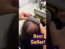 How to Apply the InstaGlam VolumeTop human hair topper for women with thinning hair and hair loss