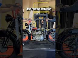 Moving a $750K Motorcycle is Nerve Wracking!