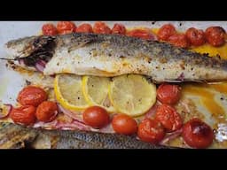 MEDITERRANEAN STYLE BRANZINO