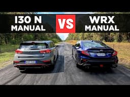 Drag Race: 2025 Hyundai i30 N hatch vs Subaru WRX - 0-100 & comparison