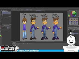 Redrawing Your Game Art | Chill Art Stream