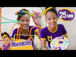 Meekah’s Multicolored Imaginative Play | BEST OF MEEKAH! | Learn Colors and Science with Blippi!