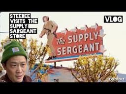 Steebee visits The Supply Sargeant Store (VLOG)