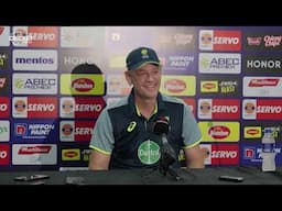 MEDIA CONFERENCE | AUSTRALIAN HEAD COACH ANDREW MCDONALD | Satisfied with GREAT PERFORMANCE